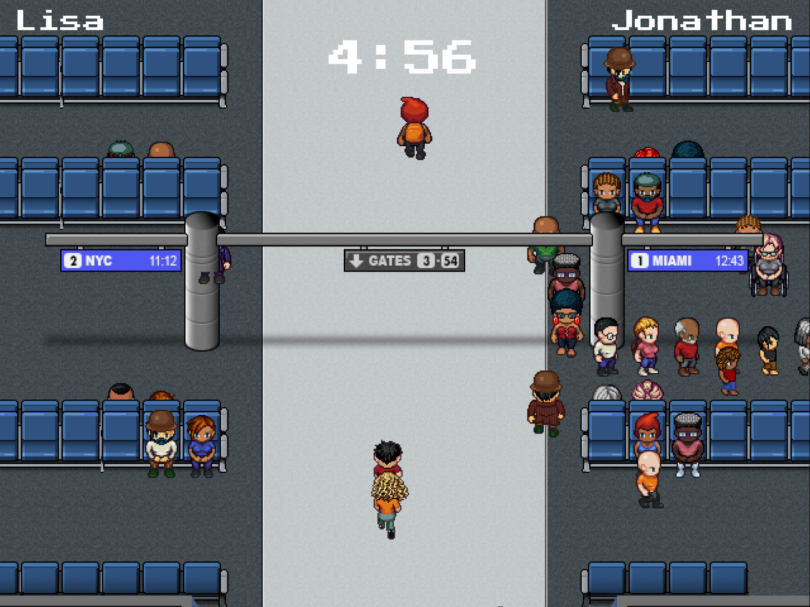 Honeymoon Hustle arcade cabinet